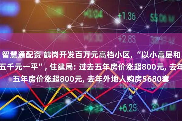 智慧通配资 鹤岗开发百万元高档小区, “以小高层和小洋房为主, 均价约五千元一平”, 住建局: 过去五年房价涨超800元, 去年外地人购房5680套